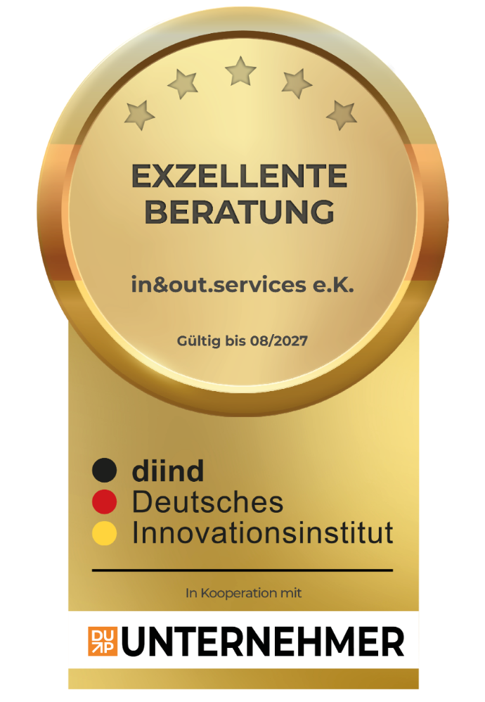 Auszeichnung Exzelente Beratung